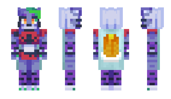 Minecraft skin TheRoxanneShow