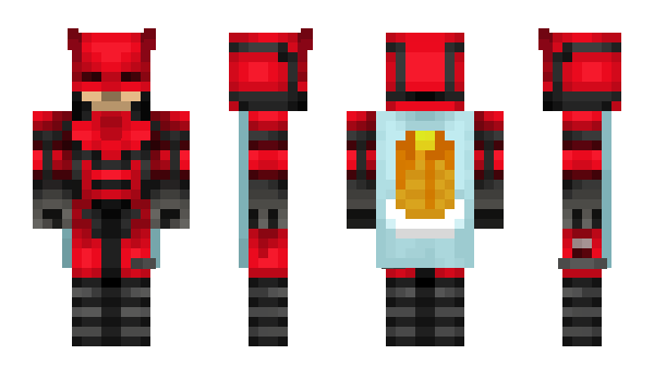 Minecraft skin HomemBomba