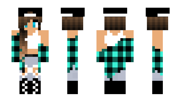 Minecraft skin xx_miss_molly_xx