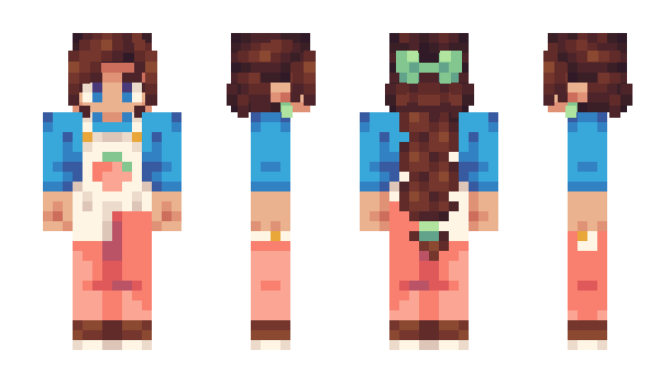 Minecraft skin peachelixir