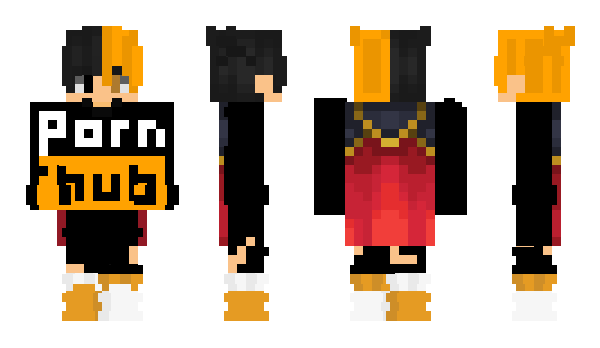 Minecraft скін по ніку LetsThink