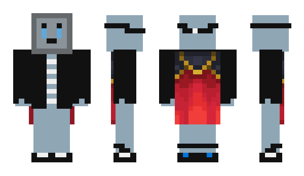 Minecraft skin Kuaker