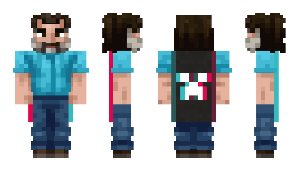 Minecraft skin gutoledo07
