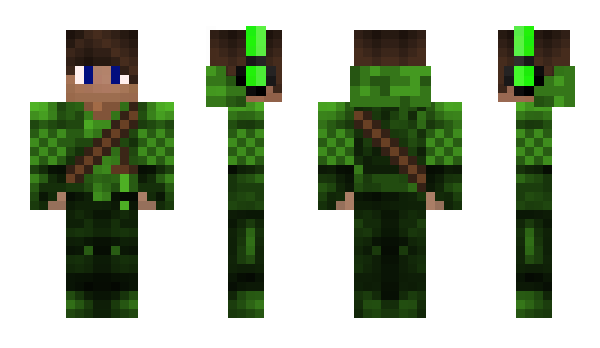 Minecraft skin hackguy