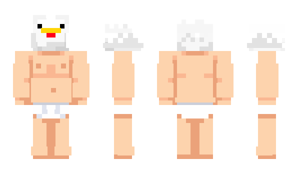 Minecraft skin ChickenSavant