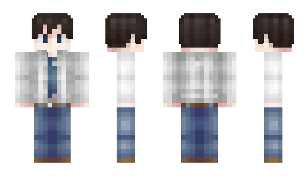 Minecraft skin Bluepants