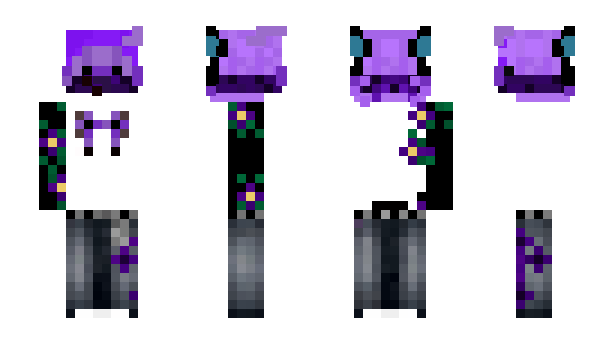 Minecraft скін по ніку Violet_xs