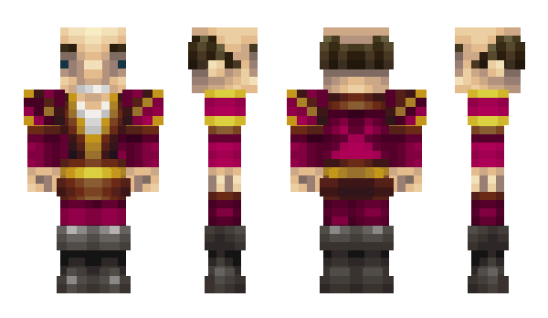 Minecraft skin DomCraft