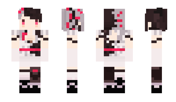 Minecraft skin clover_3