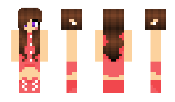 Minecraft skin pink_mango_xox