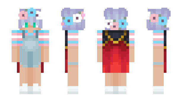 Minecraft skin AmeliaPhoenix