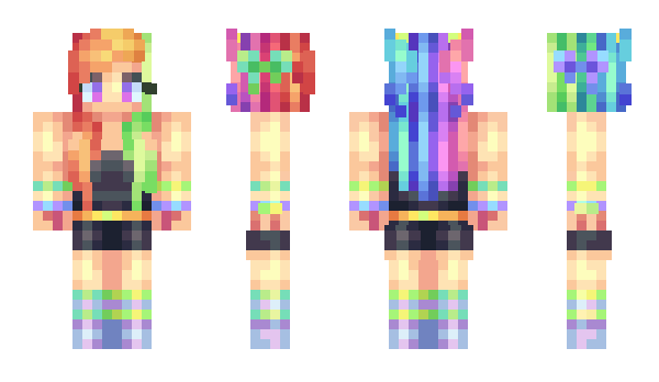 Minecraft skin SKisses