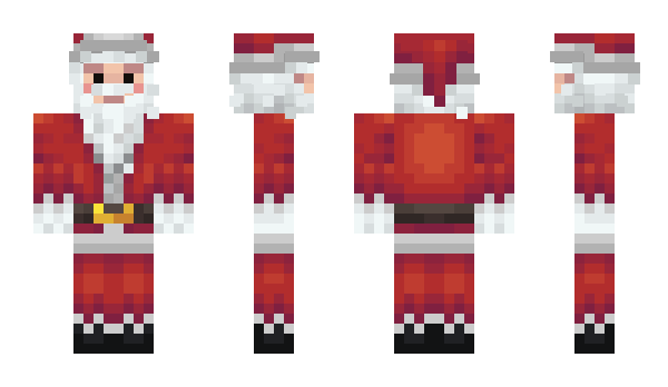 Minecraft скин по нику santa_a