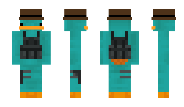 Minecraft skin vCap