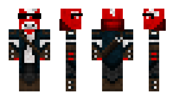 Minecraft skin SpartaCow