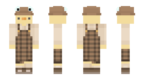 Minecraft skin b_urgir