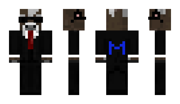 Minecraft skin Mucio