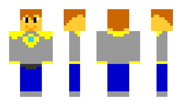 Minecraft skin tridant