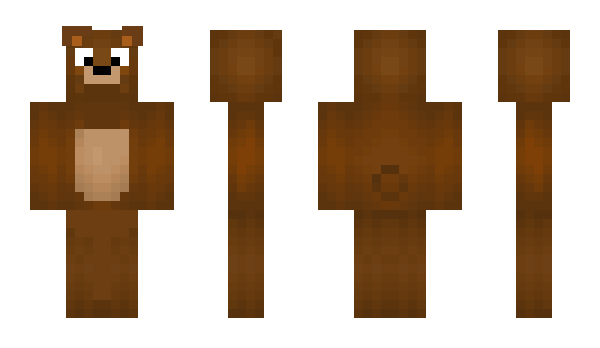 Minecraft skin Bear1