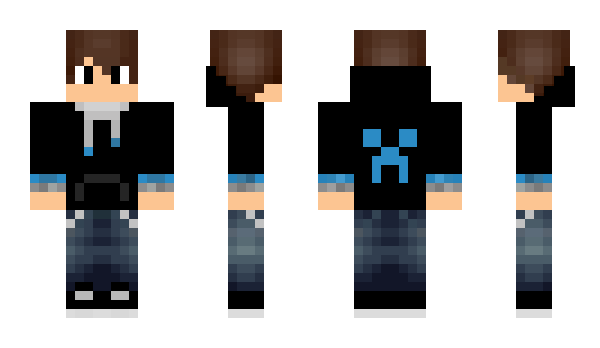 Minecraft skin EnjoyNoAim