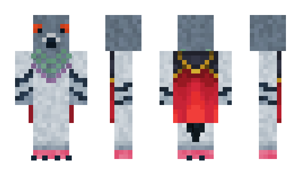 Minecraft skin Flaknutej