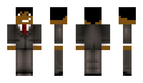 Minecraft skin Black_Legende