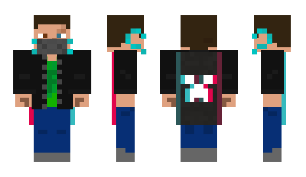 Minecraft скин по нику GL4CH1