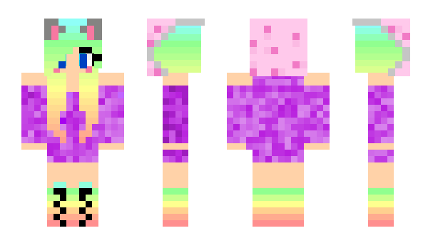 Minecraft skin ashadipenguin
