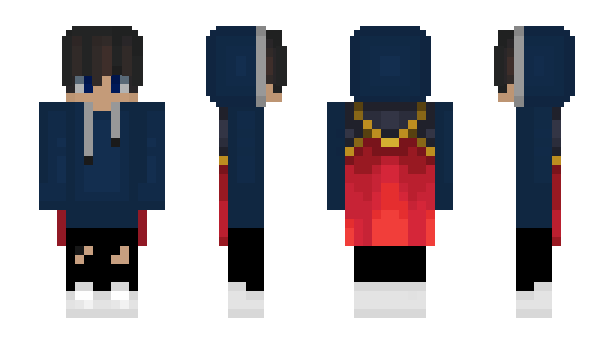 Minecraft скін по ніку Teddy0w0