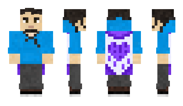 Minecraft skin PurelyBrock