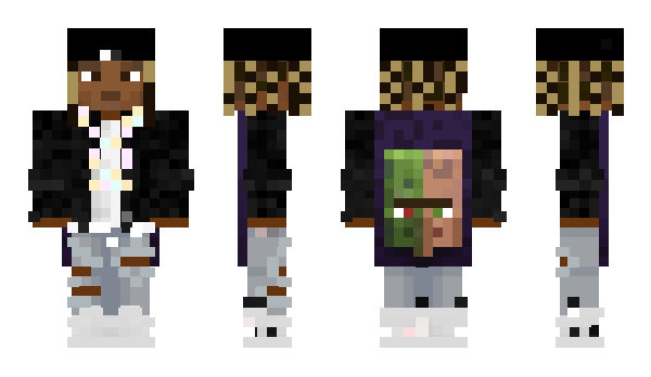 Minecraft skin Rappxr