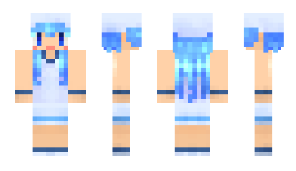 Minecraft skin Squid_Girl_