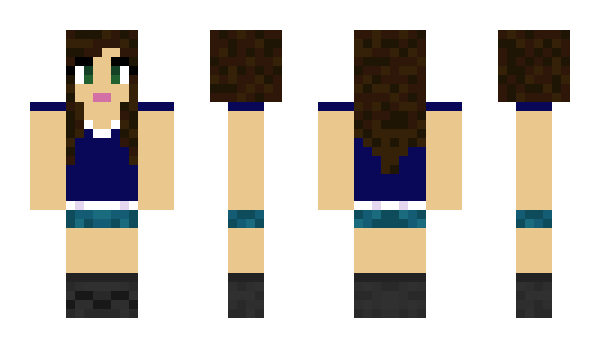 Minecraft skin RunnerGirl