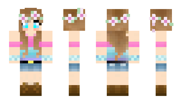 Minecraft skin Vanelia