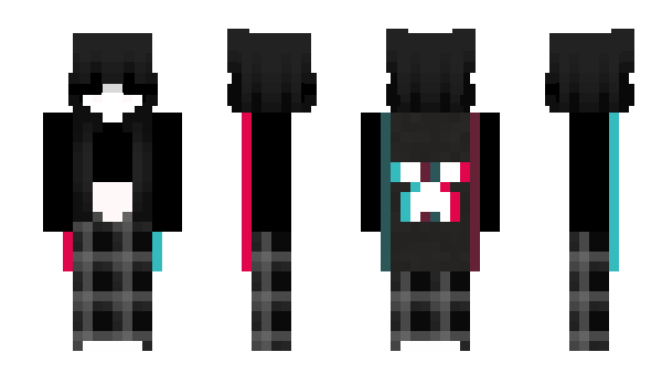 Minecraft skin BooDewierez