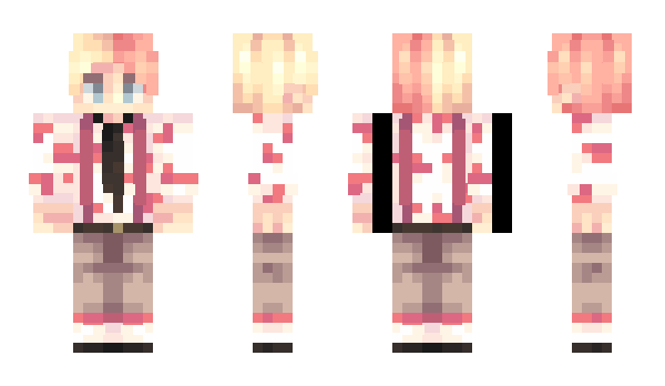 Minecraft skin Extruded