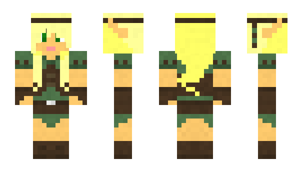 Minecraft skin Naranya