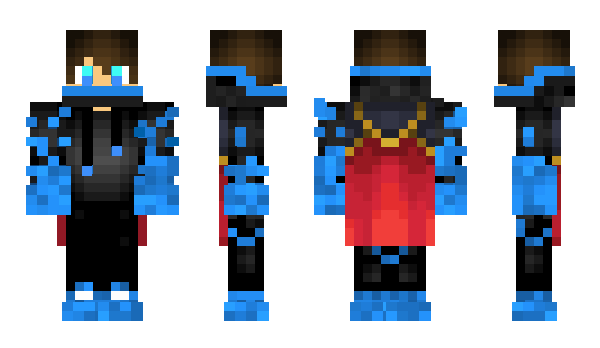 Minecraft skin eiscrystal
