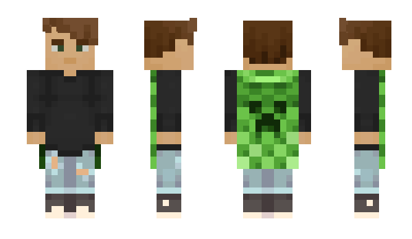 Minecraft skin Squigey