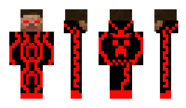 Minecraft skin Redshadow