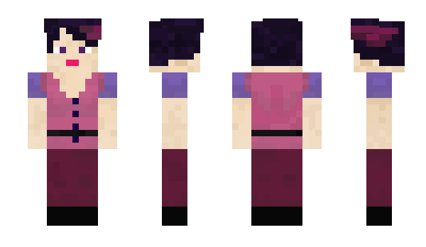 Minecraft skin Meduzka