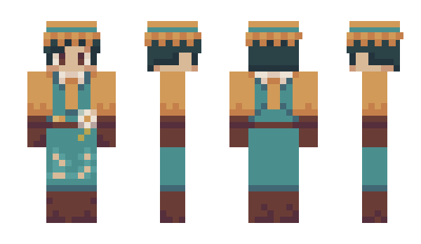 Minecraft skin prutas