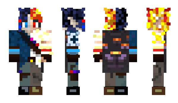 Minecraft skin ax3l2505