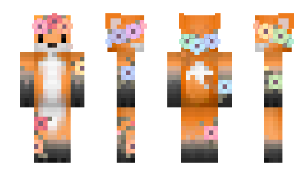 Minecraft skin halehound