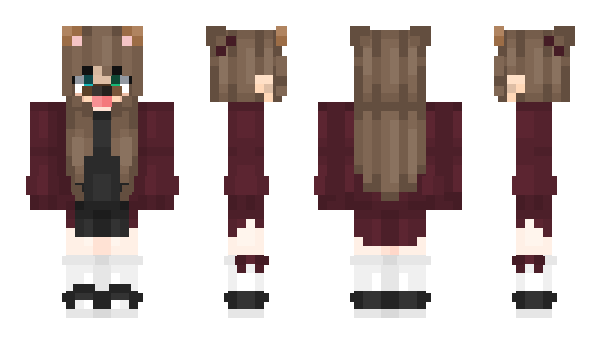 Minecraft skin Kozaii