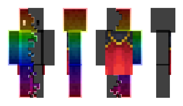 Minecraft skin MascoteXii