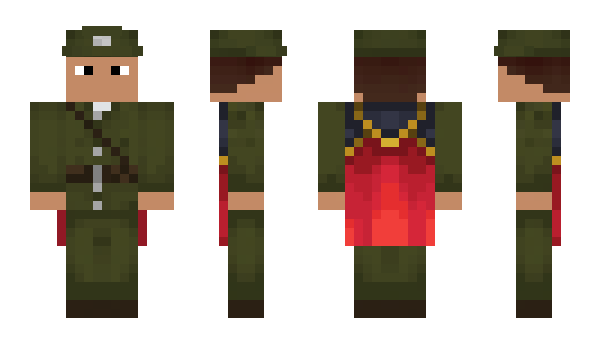 Minecraft skin General_Mobutu