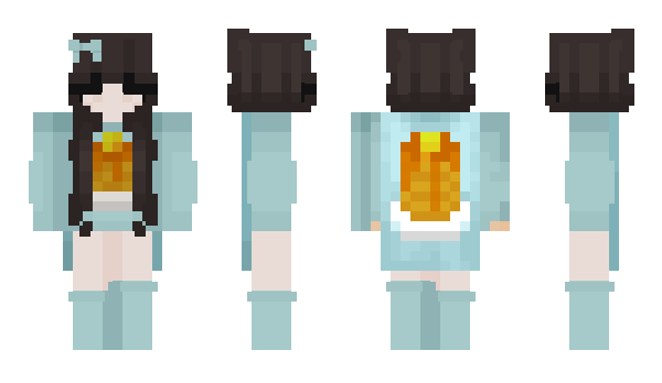 Minecraft skin bouqquet