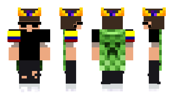 Minecraft skin Duxxo