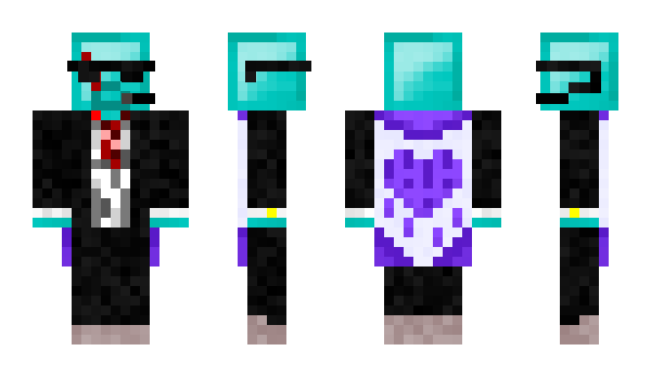 Minecraft skin AgentDiamond